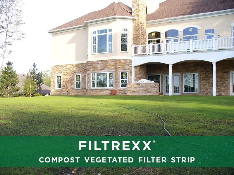 Filtrexx Compost Vegetated Filter Strips, Filtrexx PostConstruction