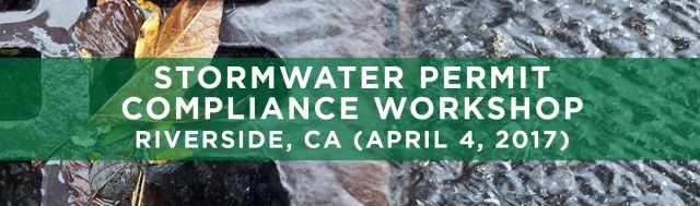 SEMINARS TRWE Stormwater Compliance Riverside CA