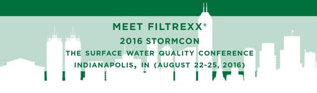 Filtrexx exhibits at 2016 StormCon in Indianapolis, IN