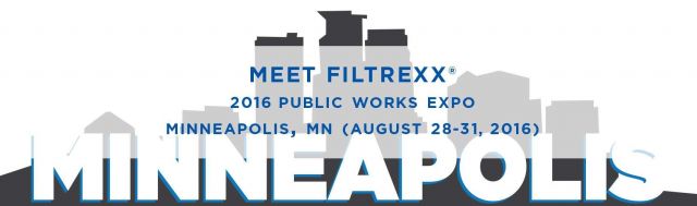 Filtrexx attends 2016 Public Works Expo