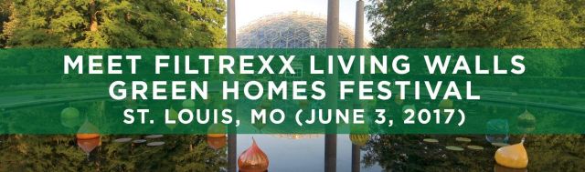Filtrexx LivingWalls attend 2017 Green Homes Festival