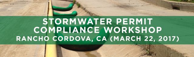 SEMINARS Stormwater Permit Compliance Rancho Cordova CA