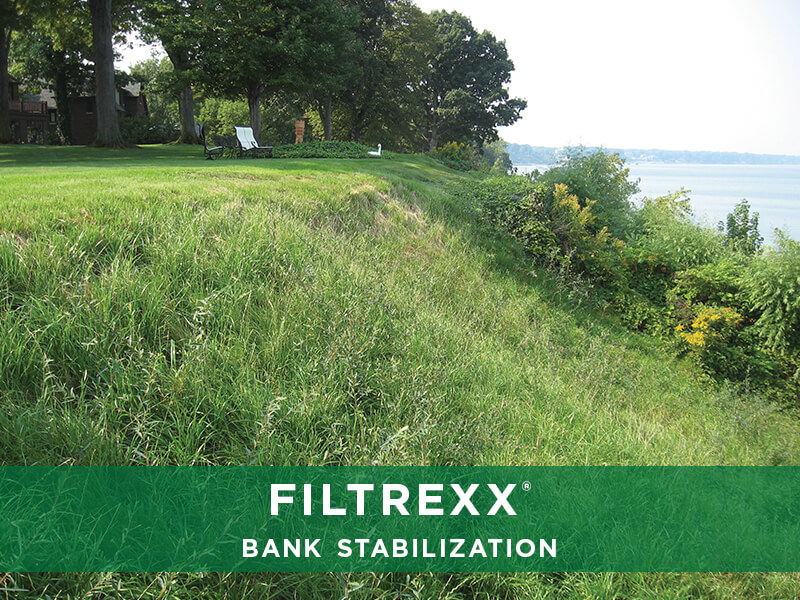 Filtrexx Bank Stabilization Solutions, Reliable Stabilization Systems