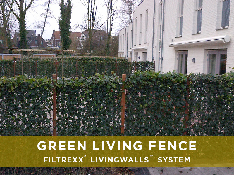 Filtrexx Green Living Fences, Filtrexx LivingWalls Solutions
