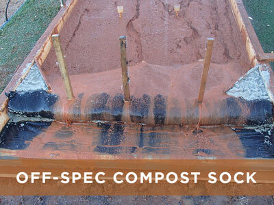 BMP Comparison Off-Spec Compost Sock BMP Comparison Off-Spec Compost Sock