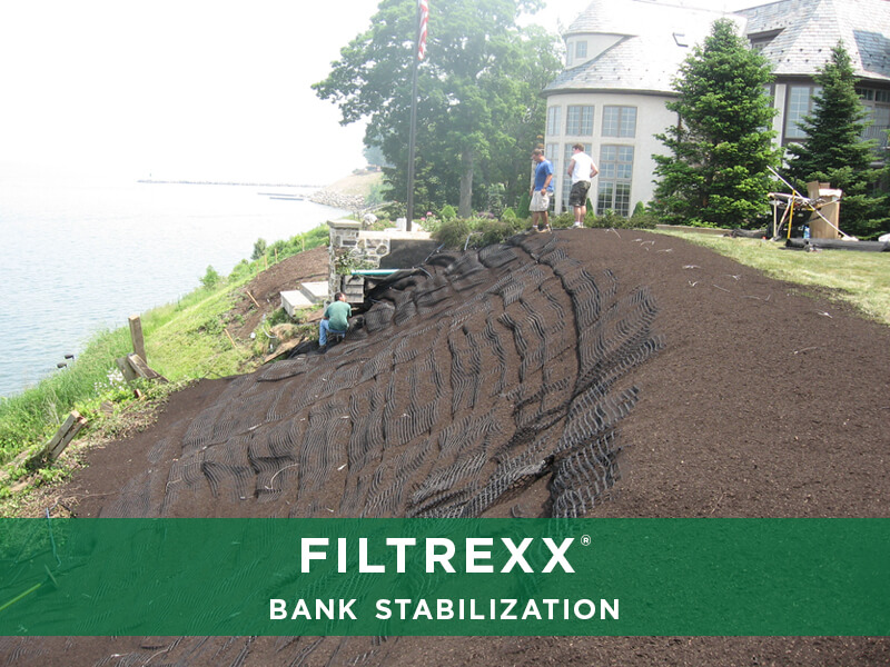 Filtrexx Bank Stabilization Solutions, Reliable Stabilization Systems