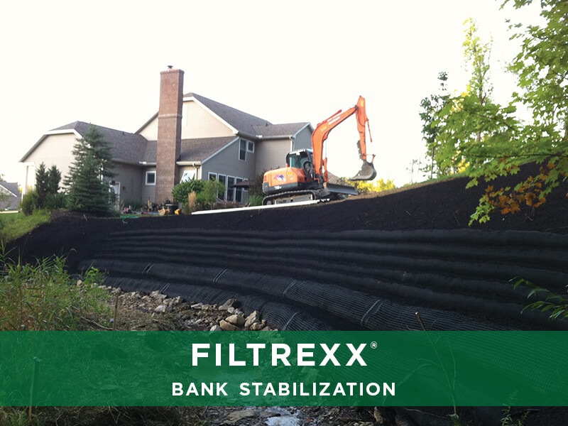 Filtrexx Bank Stabilization Solutions, Reliable Stabilization Systems