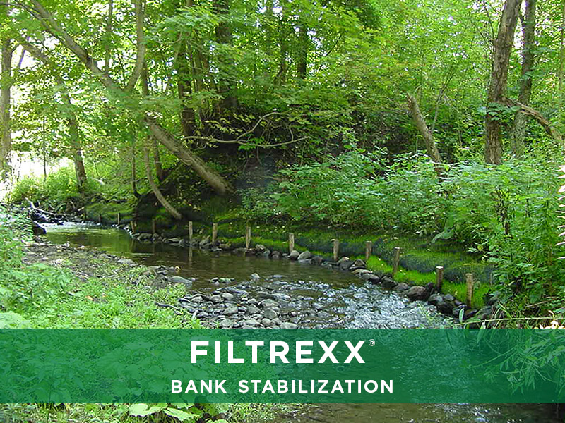 Filtrexx Bank Stabilization Solutions, Reliable Stabilization Systems