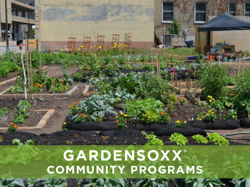 Filtrexx GardenSoxx, GardenSoxx for Commercial, Community