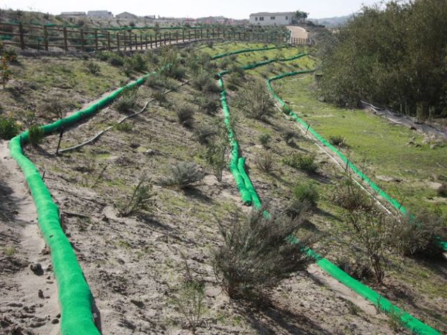 Filtrexx Green in Every Way Trusted Slope Interruption
