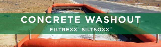 Filtrexx Concrete Washout