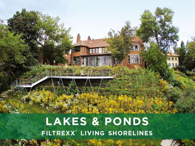 Filtrexx Lakes & Ponds Living Shorelines Filtrexx Lakes & Ponds Living Shorelines