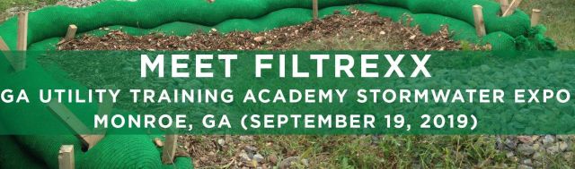 Filtrexx attends 2019 Georgia Utility Training Academy Stormwater Expo Filtrexx attends 2019 Georgia Utility Training Academy Stormwater Expo