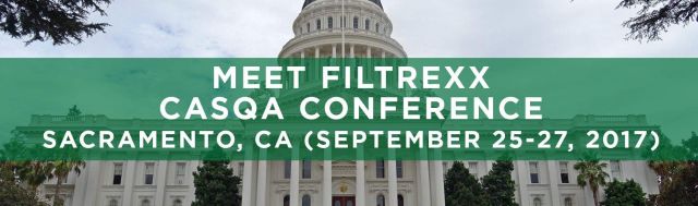 Filtrexx exhibits at 2017 CASQA Conference in Sacramento, CA Filtrexx exhibits at 2017 CASQA Conference in Sacramento, CA
