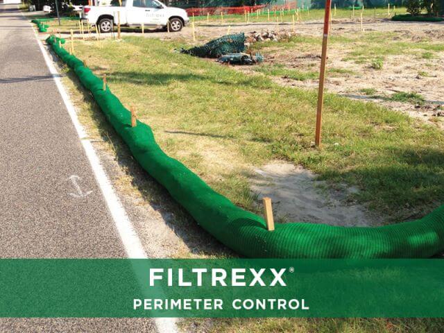 Filtrexx SiltSoxx Perimeter Control Filtrexx SiltSoxx Perimeter Control