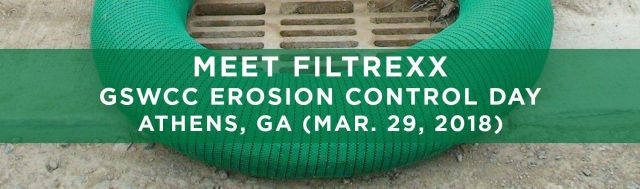 Filtrexx attends 2018 GSWCC Erosion Control Day Filtrexx attends 2018 GSWCC Erosion Control Day