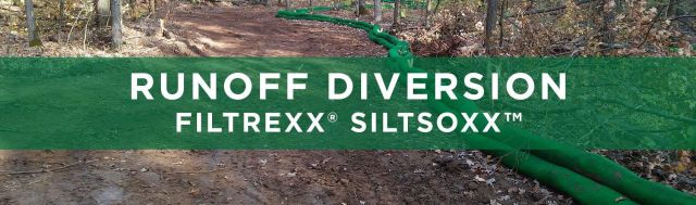 Filtrexx Runoff Diversion