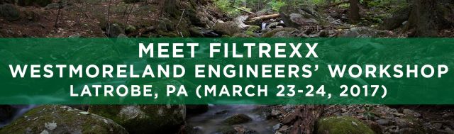 Filtrexx attends 2017 Westmoreland Conservation District Engineers’ Workshop Filtrexx attends 2017 Westmoreland Conservation District Engineers’ Workshop